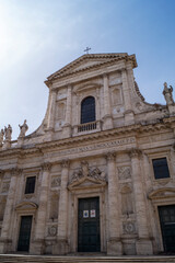 Fototapeta na wymiar Chiesa Parrocchiale di San Giovanni Battista dei Fiorentini
