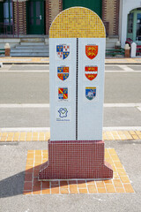 Borne s&eacute;parant la Picardie et la normandie