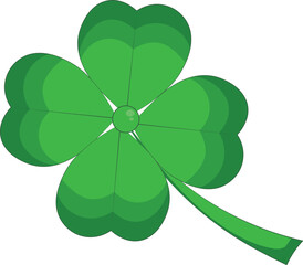 Clover icon with four leaves