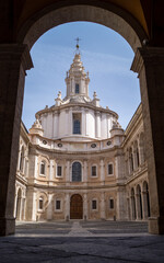 Obraz premium Complesso di Sant'Ivo alla Sapienza - Archivio di Stato - Roma