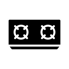 Stove icon. gas stove sign. vector illustration