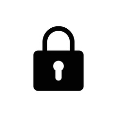 Padlock icon vector illustration