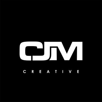 CJM Letter Initial Logo Design Template Vector Illustration
