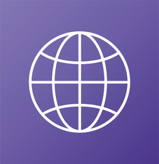 Globe icon