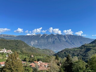 Fototapeta na wymiar View at Monte Baldo, Lake Garda, Italy