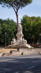 Fototapeta na wymiar Monument to Goethe