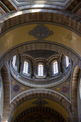 Obraz premium Intérieur néobyzantin et coloré de la Cathédrale La Major de Marseille