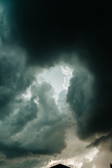 Obraz premium clouds over the horizon