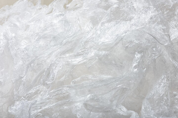plastic wrap background texture in scale of light and shadow