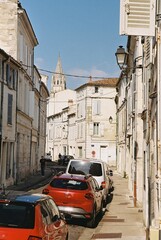 Rue Berthonnière, Saintes, Charente-Maritime, Nouvelle-Aquitaine, France.