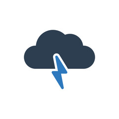 Thunder Icon - weather forecast icon