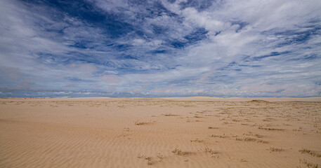 sand dunes and sky
