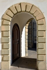 Bogengang am Stallhof in Dresden