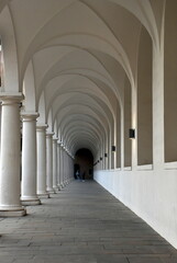 Bogengang am Stallhof in Dresden