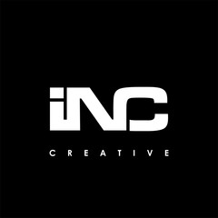 INC Letter Initial Logo Design Template Vector Illustration