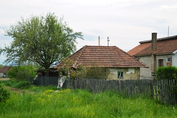 old house in the village