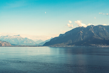 panorama depuis la riviera vaudoise