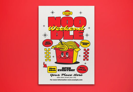 Noodle Weekend Flyer