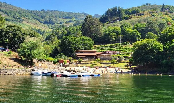 Paraje fluvial en O Savi&ntilde;ao, Galicia