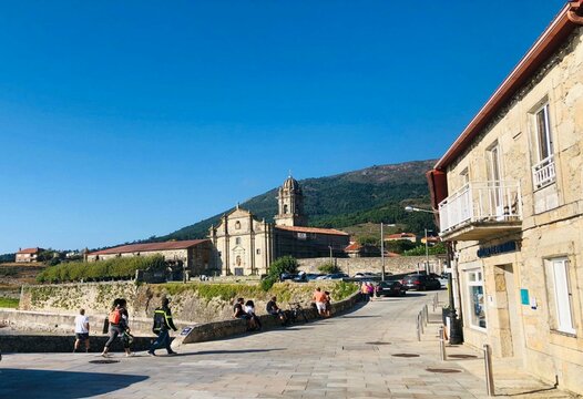 Monasterio de Santa Mar&iacute;a de Oia en Pontevedra, Galicia