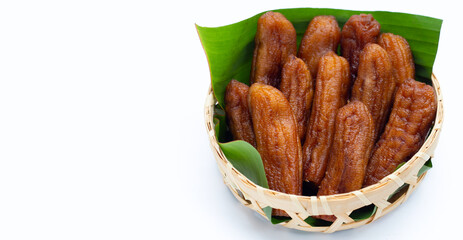 Sun dried bananas, Fruit snack