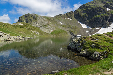 Landscape of The Seven Rila Lakes, Rila Mountain, Bulgaria