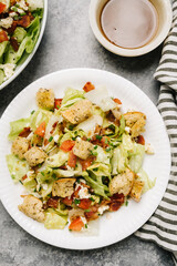 Iceberg Wedge Chop Salad with Bacon
