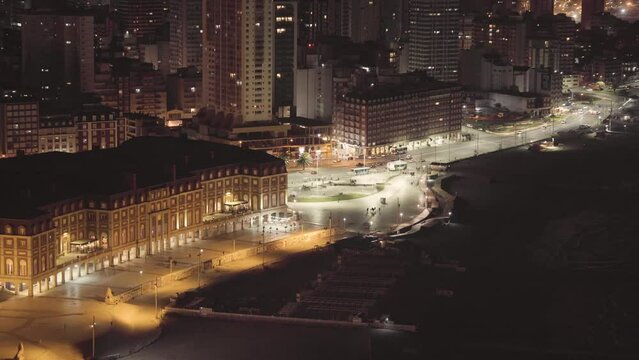 View from the 38th floor of the Havana building in Mar del Plata