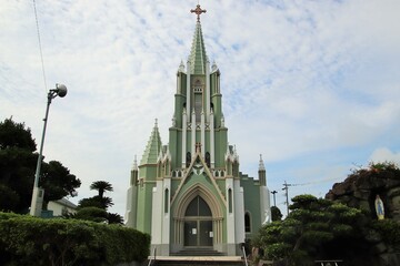 平戸市の平戸ザビエル記念教会