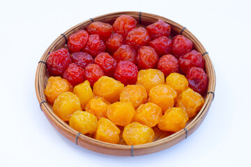 Dried plums. Candied dried fruit