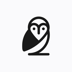 Owl logo design concept