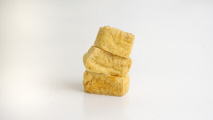 Indonesia Dish, Stack of Fried Tofu