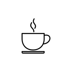 coffee cup icon vector for web and mobile app. cup a coffee sign and symbol