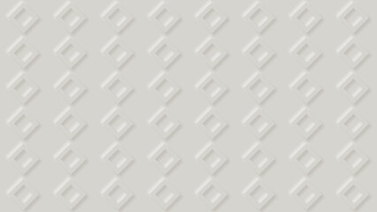 Modern vector background with white square pattern design in 3d graphic style.