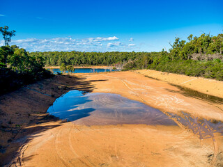 The North Dandalup Dam is part of Perth's Integrated Water Supply Scheme operated by. Water...