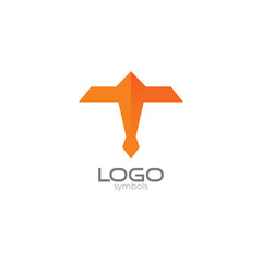 T Simple Logo Design for initial or your brand