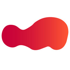 Gradient blop shapes. Abstract organic random forms. Liquid fluid backgrounds. Bubbles and splashes. Vector Memphis elements.