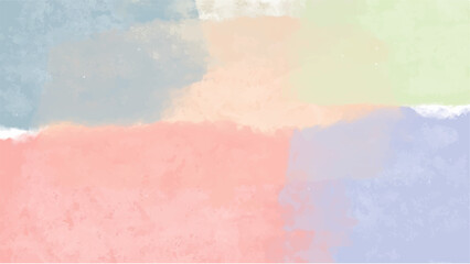 Colorful vector watercolor backgrounds for poster, brochure or flyer, Bundle of watercolor posters, flyers or cards. Banner template.