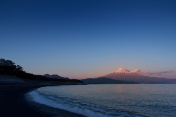 富士山夕景