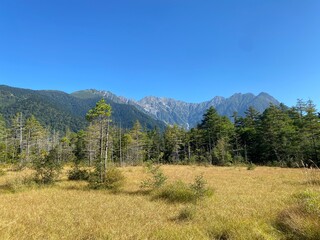 Mountains and RIver, Kamikochi, Nagano,Japan