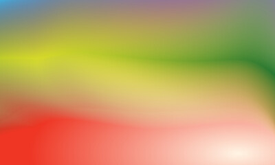 Colorful gradations, yellow, red, green background gradations, textures, soft and smooth