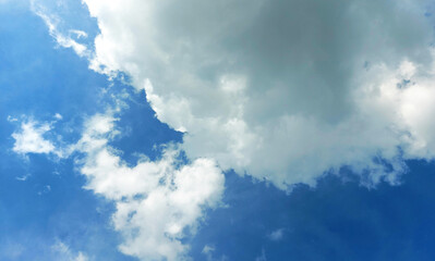 Overcast skies, near sunset and rainy season