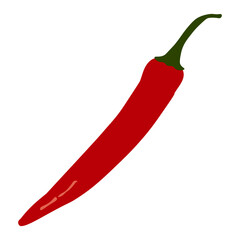 Red Chili Pepper. 