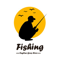 fishing logo design