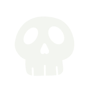 White Skull Icon