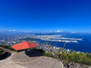 屋島山頂展望台から見る高松市街【香川県高松市屋島】3