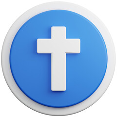 Obraz premium 3d rendering of church sign