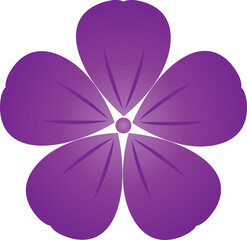 Flower icon sign symbol