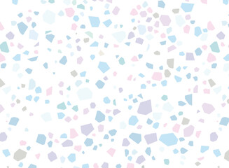 石目調のテラゾー柄シームレスパターン