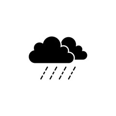Heavy Rain icon design template vector illustration